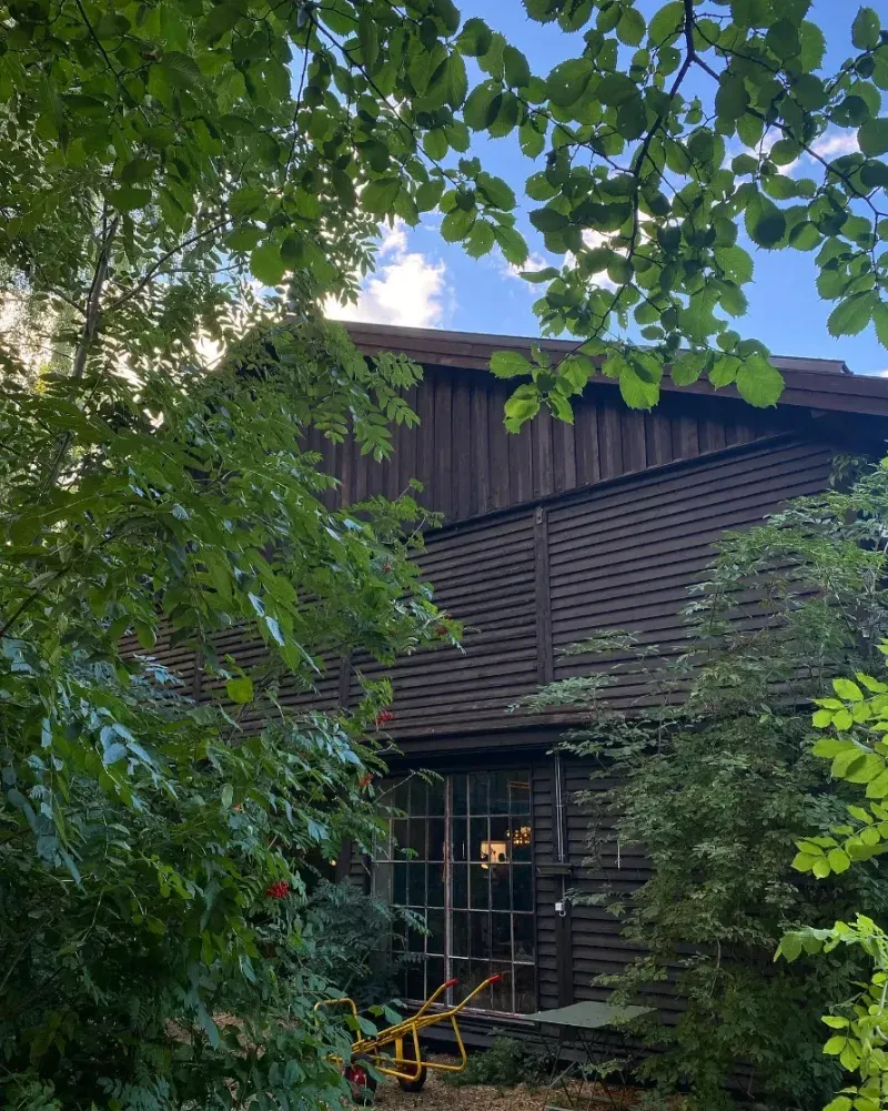 Gårdspladsen og vild natur på BaneGaarden – billede 15