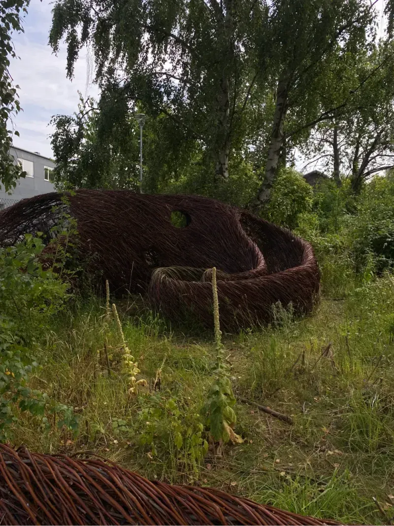 Gårdspladsen og vild natur på BaneGaarden – billede 16