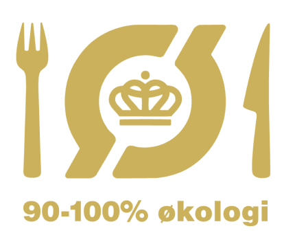 Det Økologiske Spisemærke i Guld – 90-100% økologi